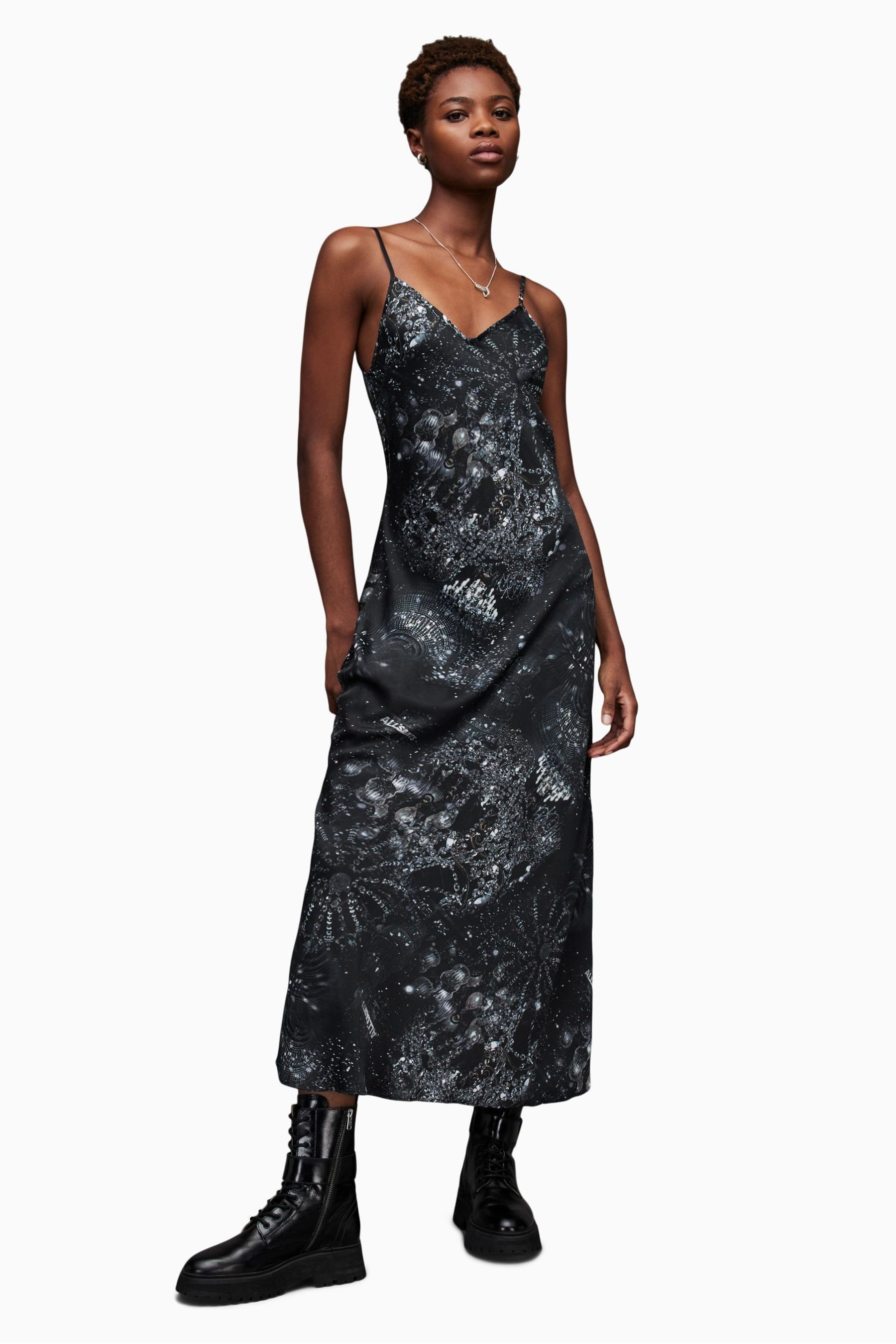 All saints liza sales dress