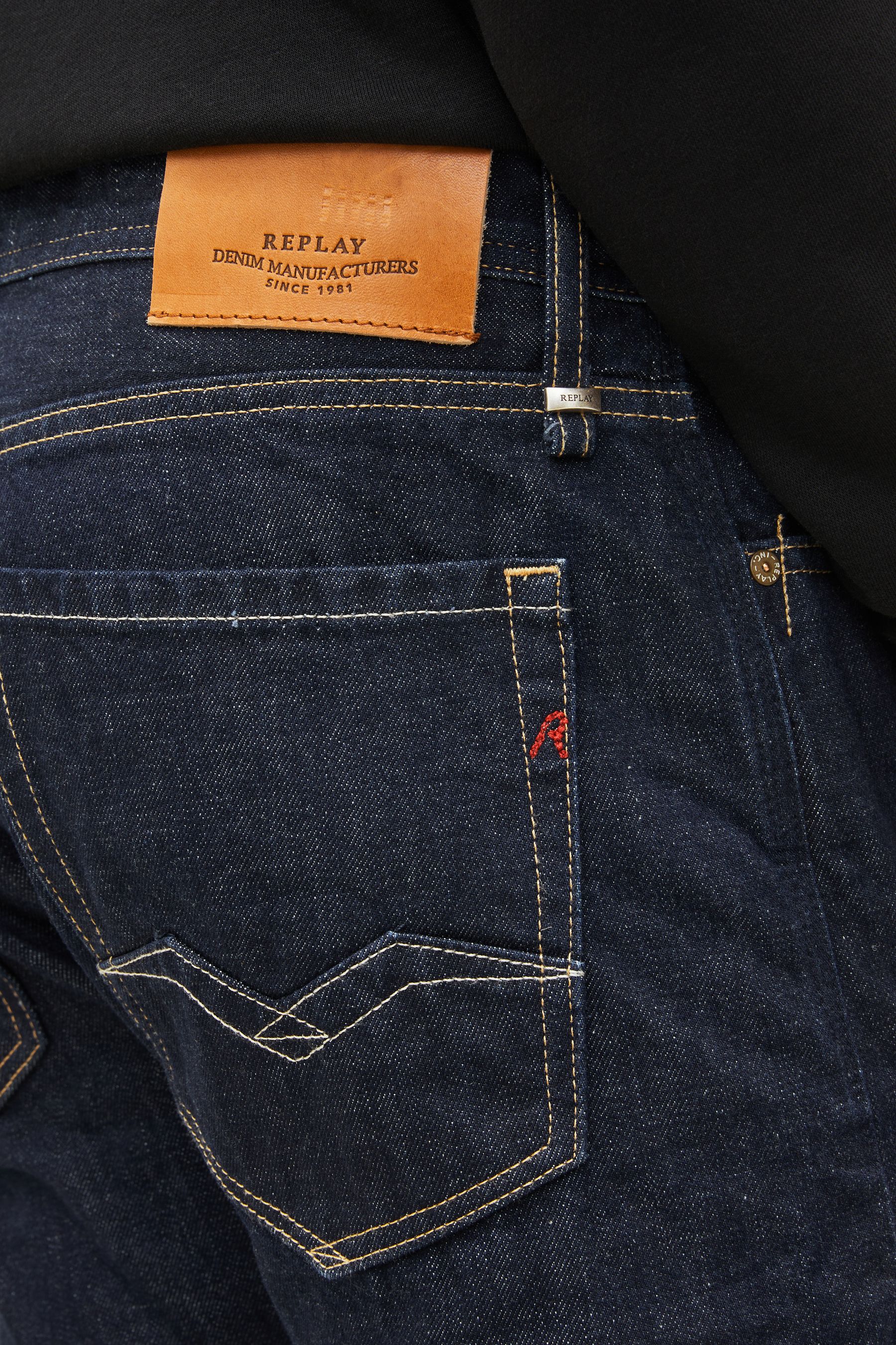 Buy Replay Rocco Relaxed Straight Fit Jeans from the Next UK