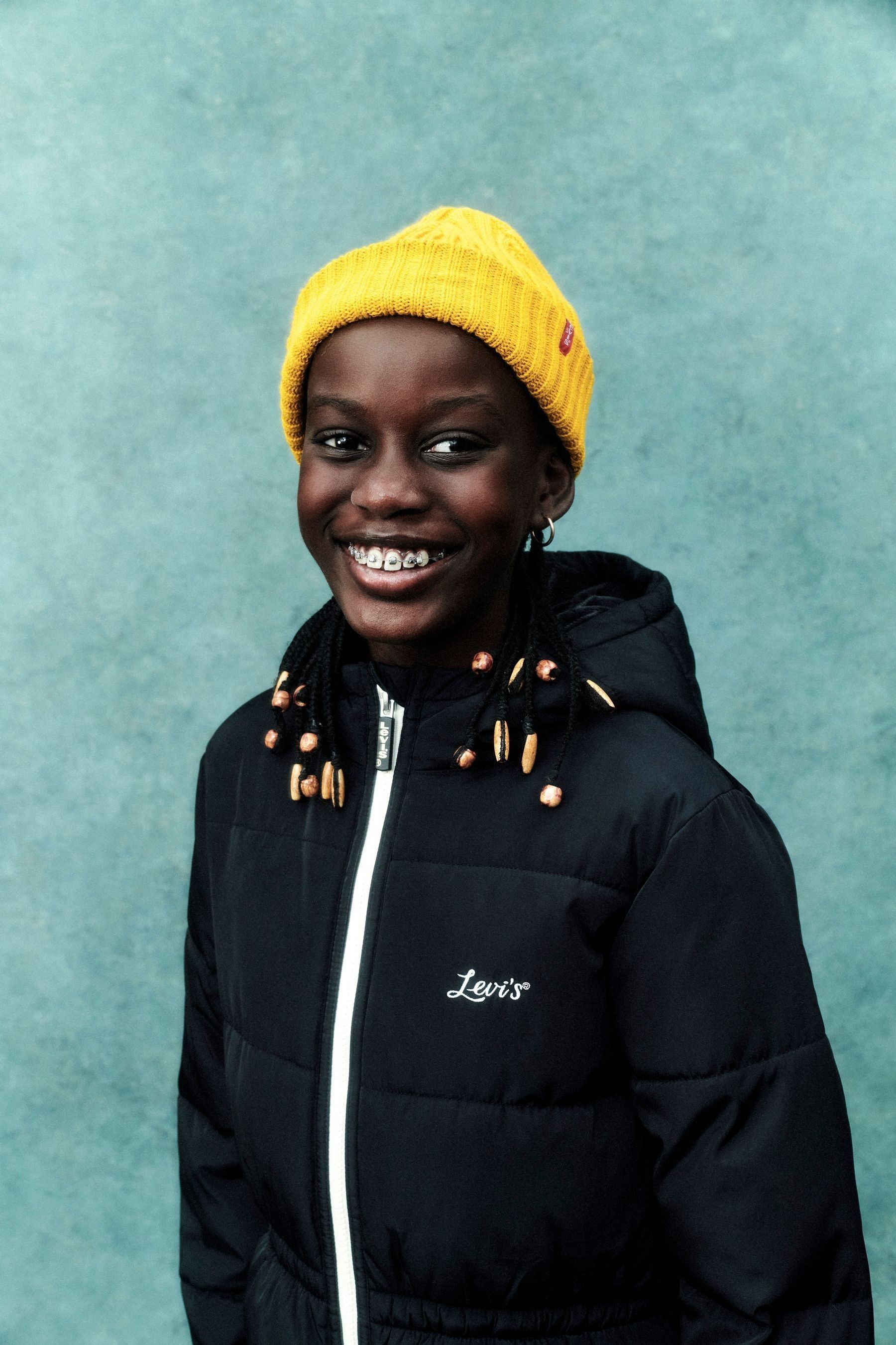 Levis black shop puffer jacket