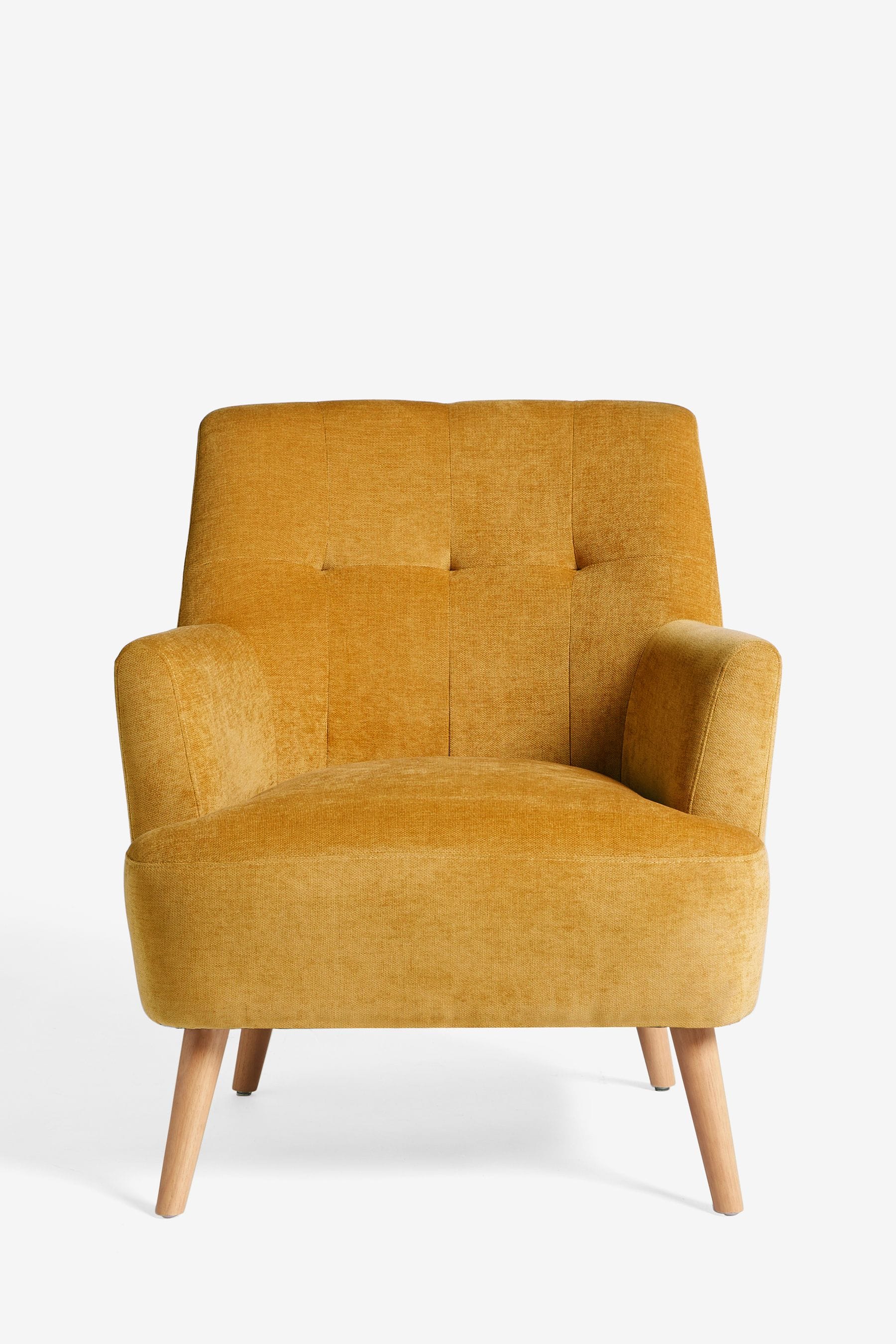 Next outlet mustard chair