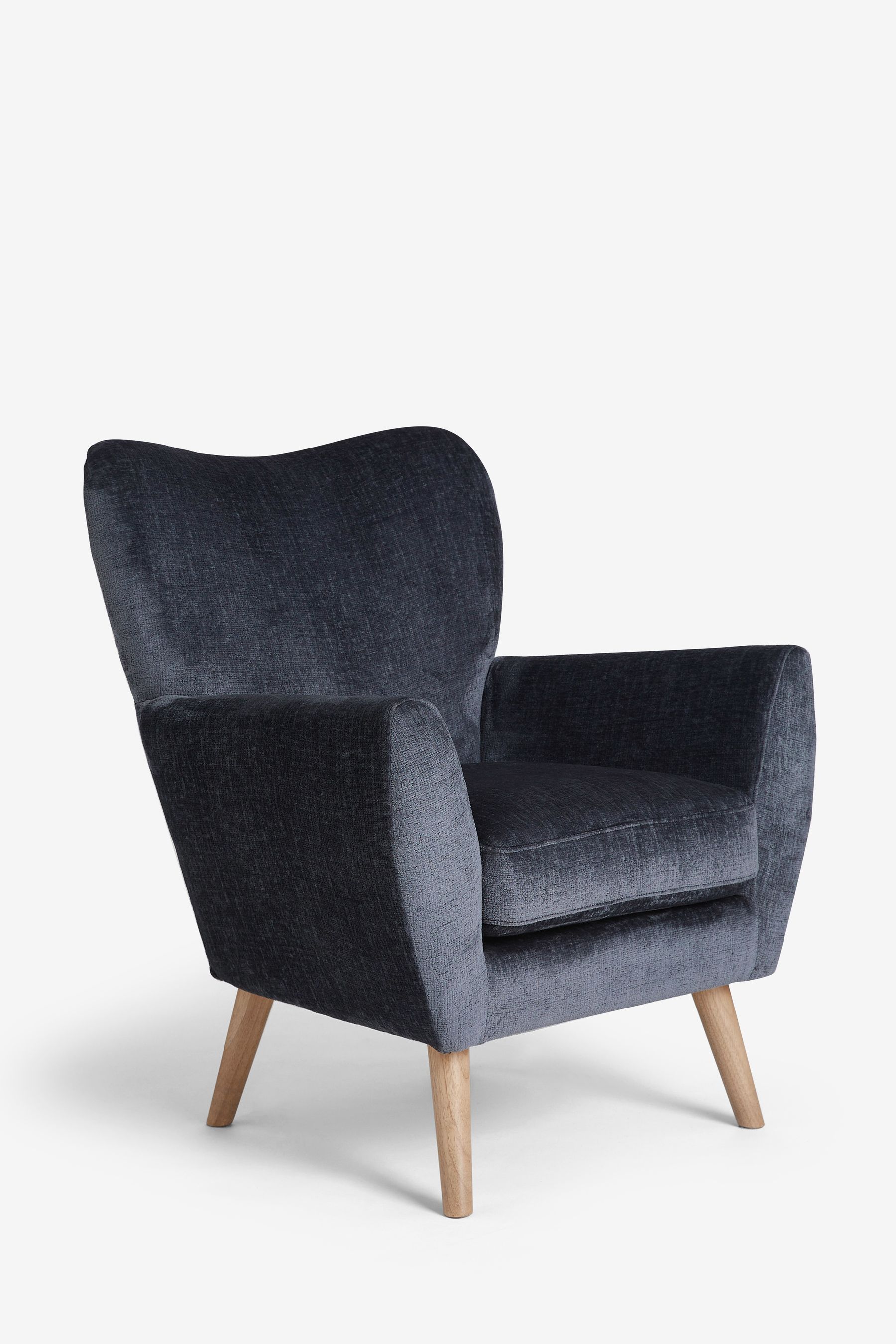 Slate blue armchair store