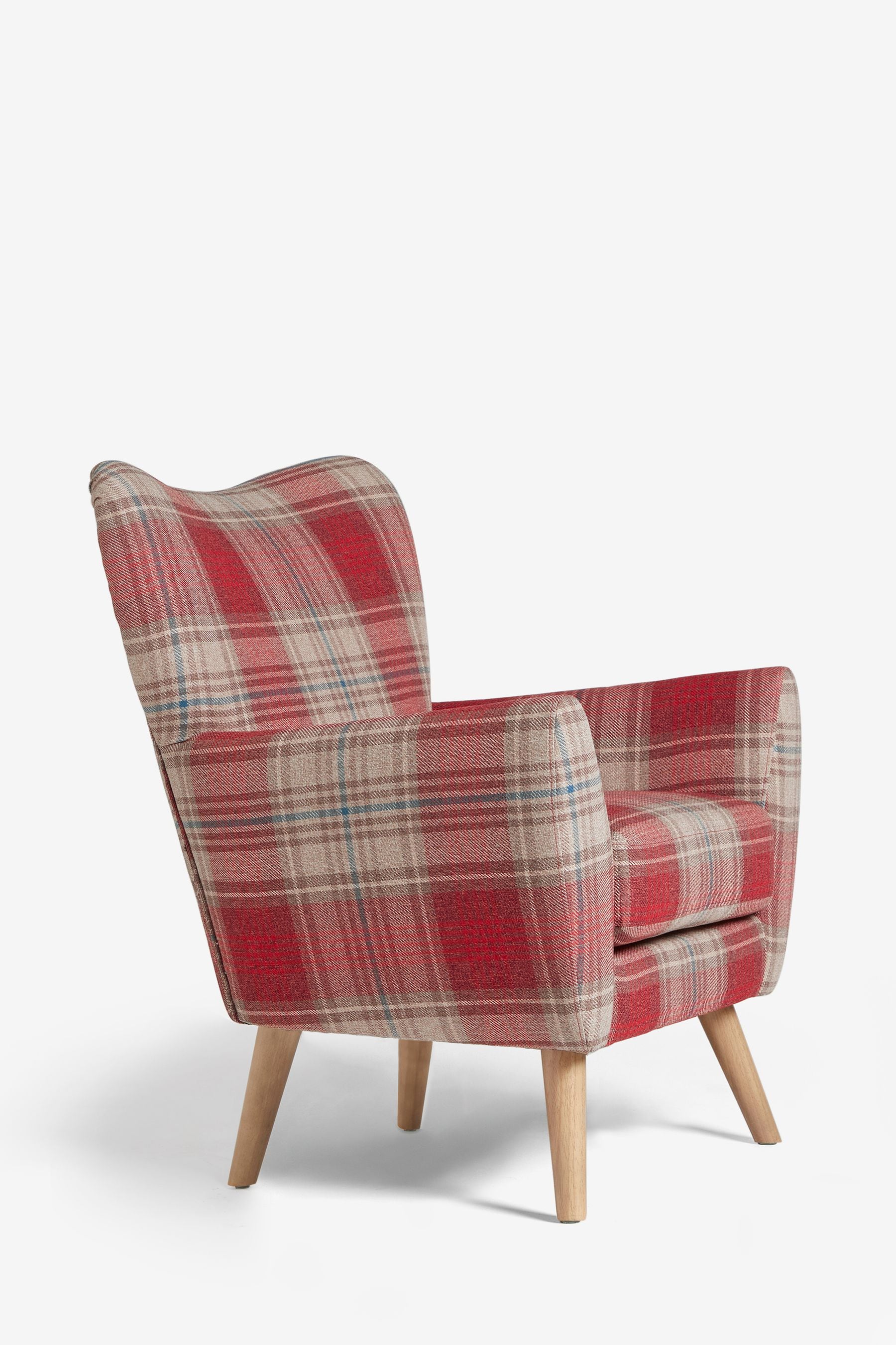 Next red armchair hot sale