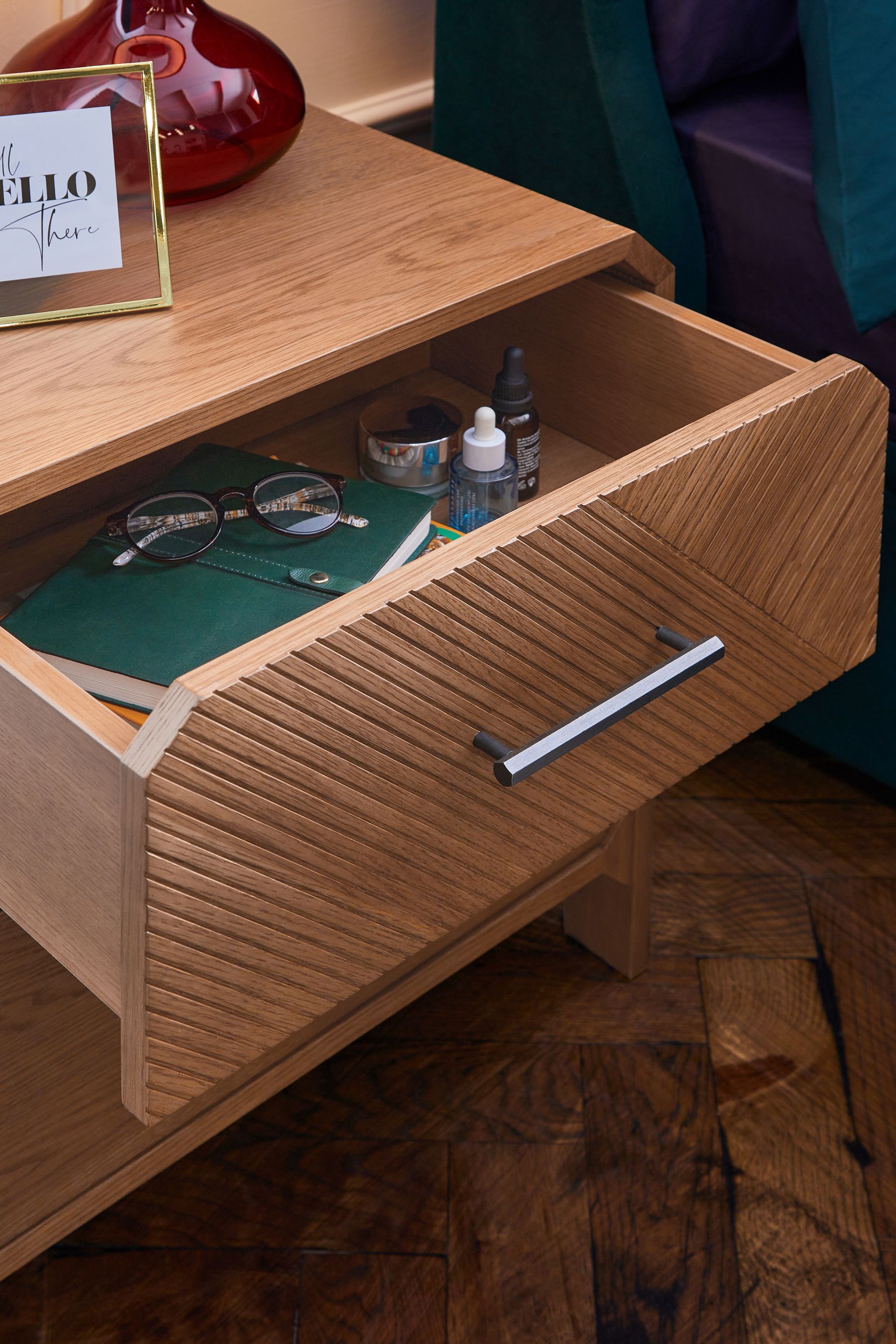 Oak bedside tables next cheap