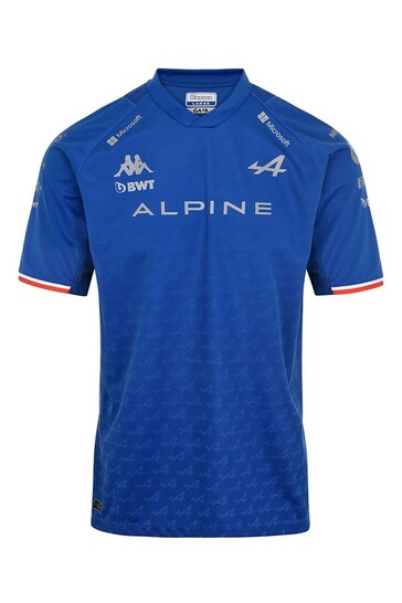 Fanatics Blue BWT Alpine F1 Team Esteban Ocon 2022 Driver T-Shirt