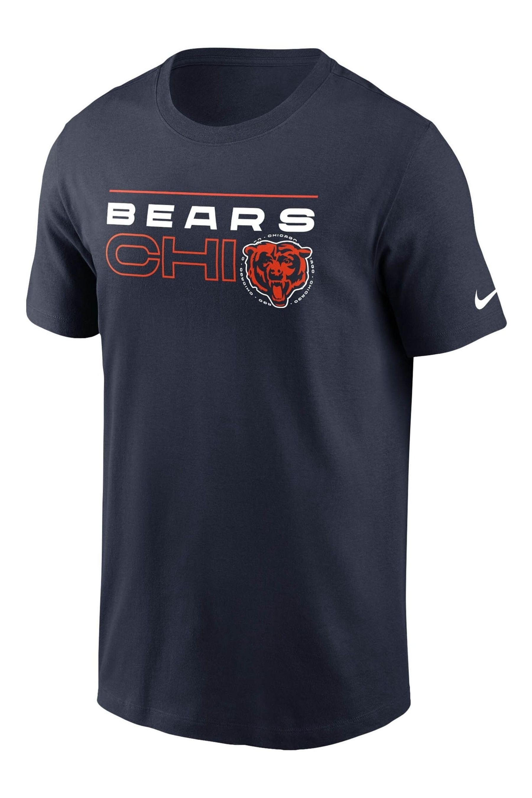 Chicago bears dri fit t shirt hotsell
