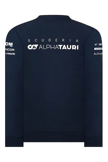 Fanatics Blue Scuderia AlphaTauri 2022 Team Crewneck Sweat