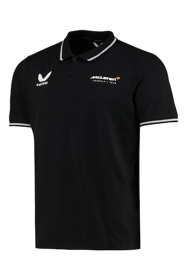 Castore Black Fanatics McLaren Polo Shirt