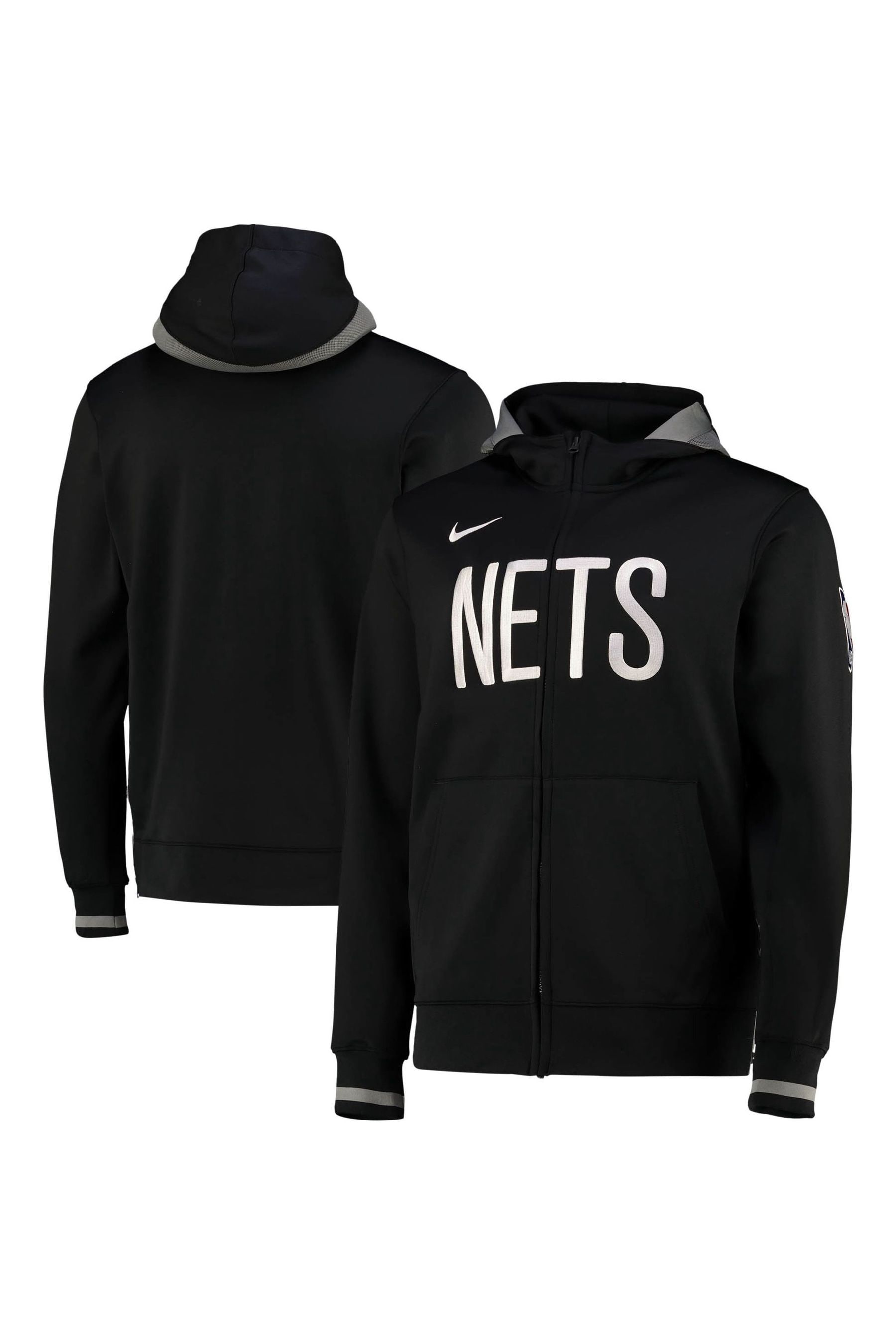 Buy Nike Black Fanatics Brooklyn Nets Nike Thermaflex Full Zip