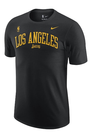 Nike Black Fanatics Los Angeles Lakers Los Angeles Lakers Nike Max 90 Two T-Shirt
