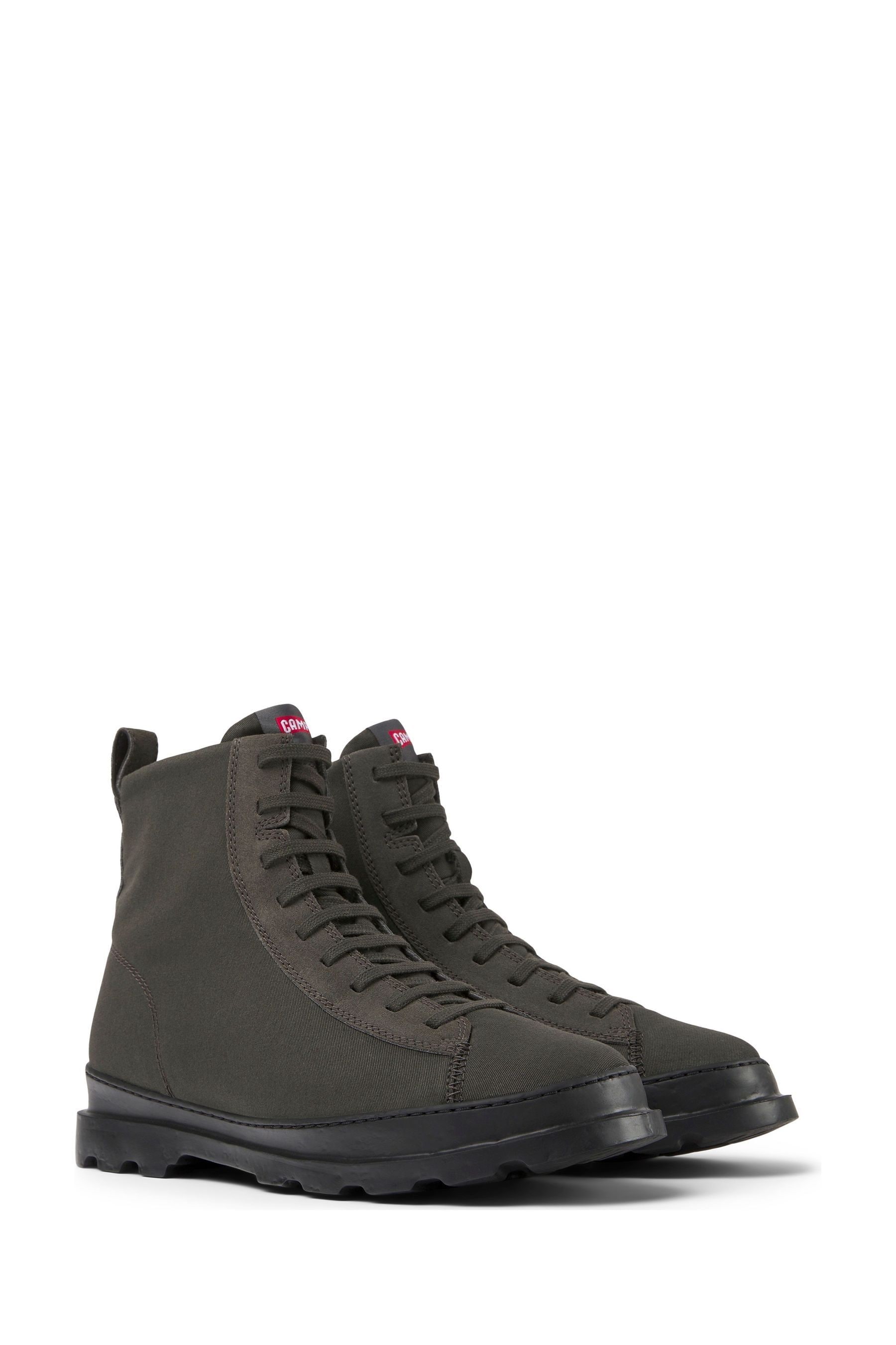 Buy Brutus Charcoal Grey Nubuck Mens Ankle Boots from the Next UK