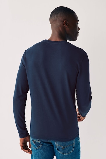 Lacoste Navy Long Sleeve T-Shirt
