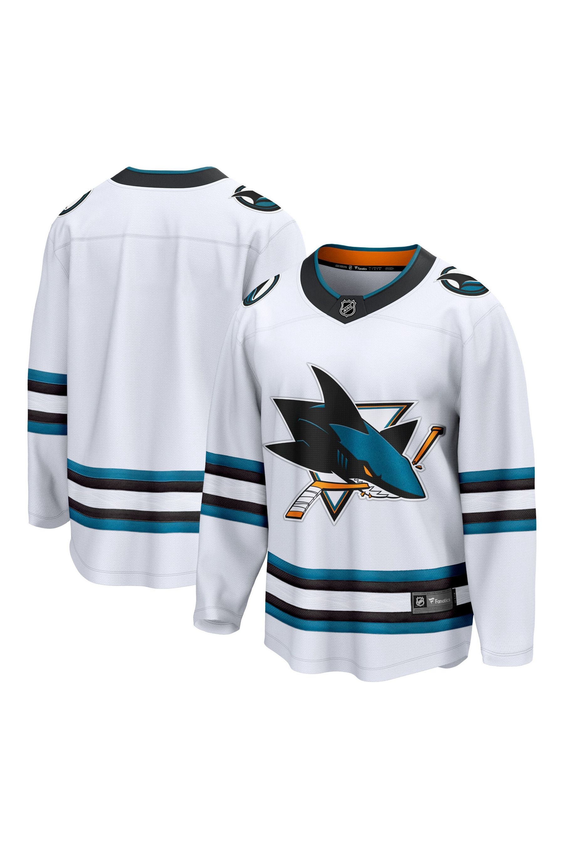 Sharks white jersey discount
