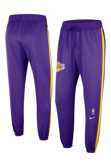Nike Purple Fanatics Los Angeles Lakers Nike Thermaflex Pants