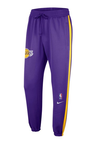 Nike Purple Fanatics Los Angeles Lakers Nike Thermaflex Pants