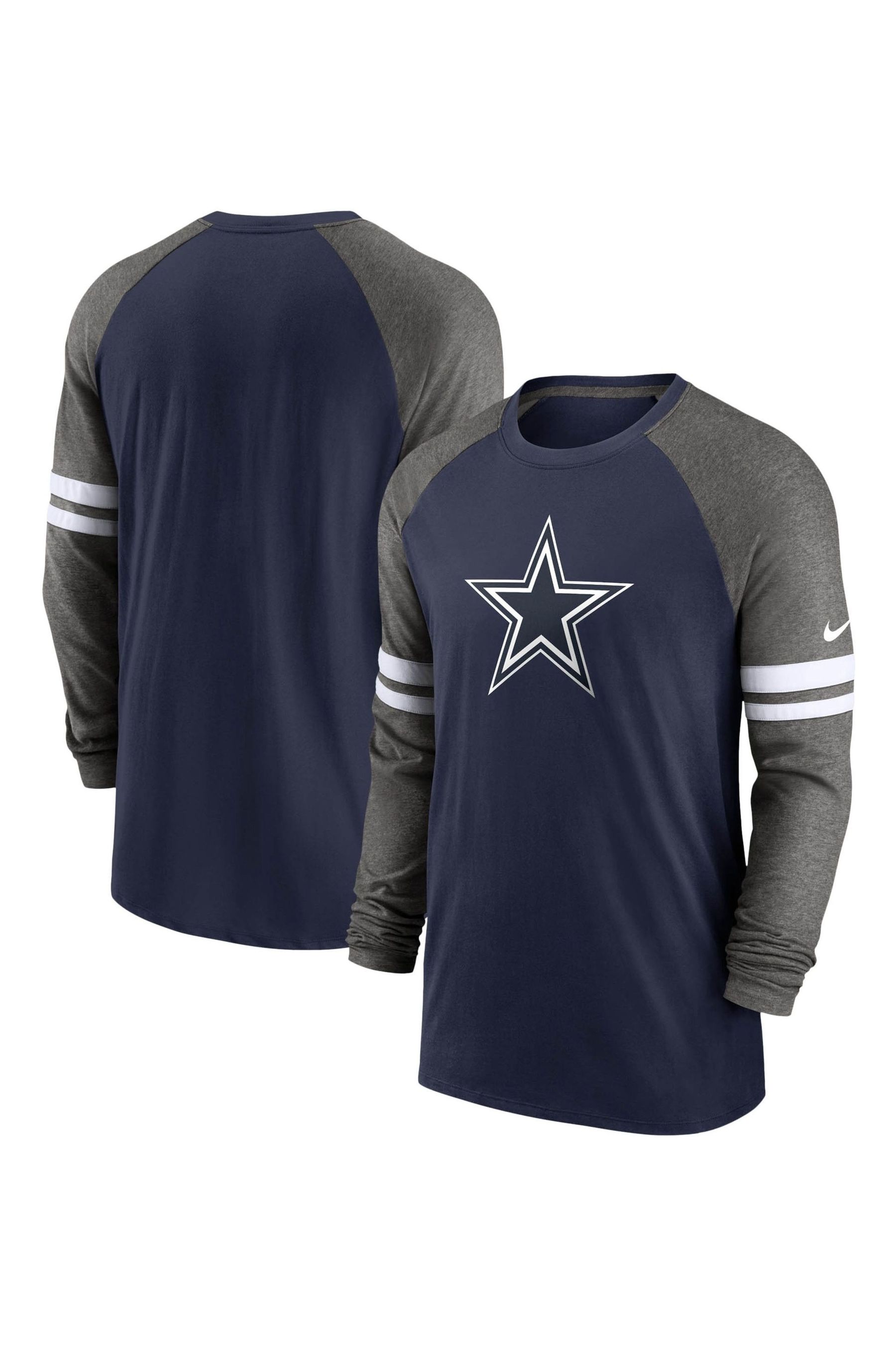 Buy Nike Blue NFL Fanatics Dallas Cowboys Dri FIT Cotton Long