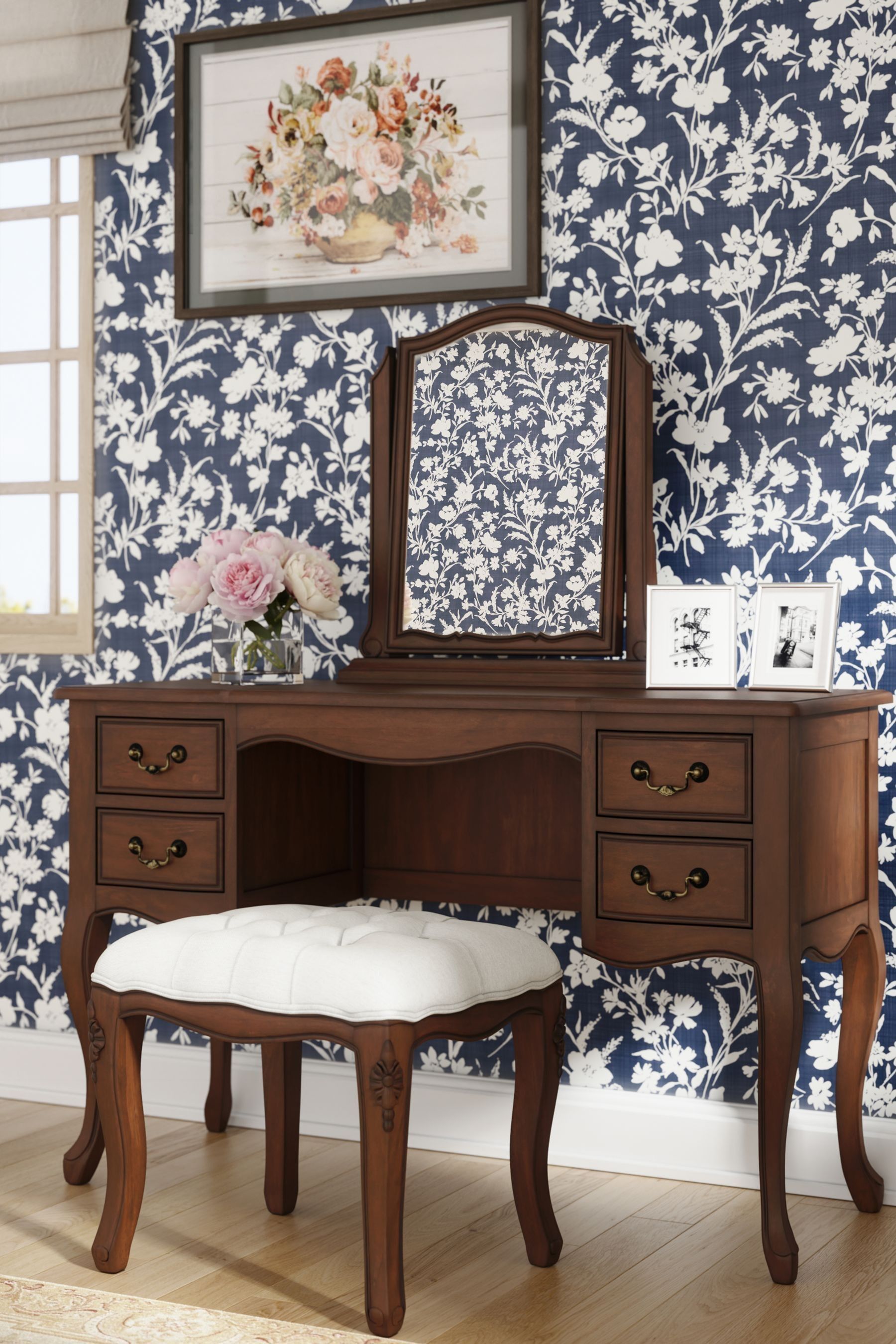 Laura ashley sales dressing table stool