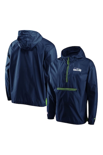 Fanatics Blue NFL Seattle Seahawks Branded Lightweight Jacket