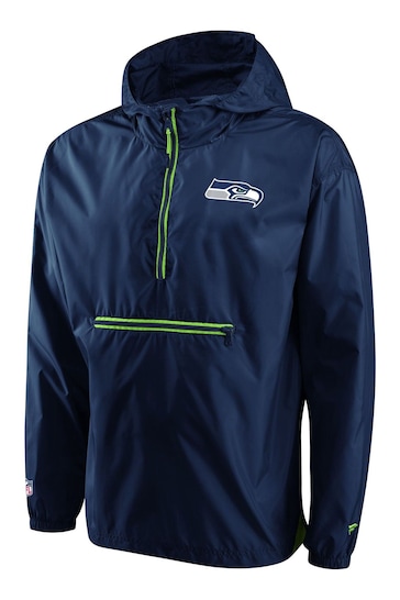 Fanatics Blue NFL Seattle Seahawks Branded Lightweight Jacket