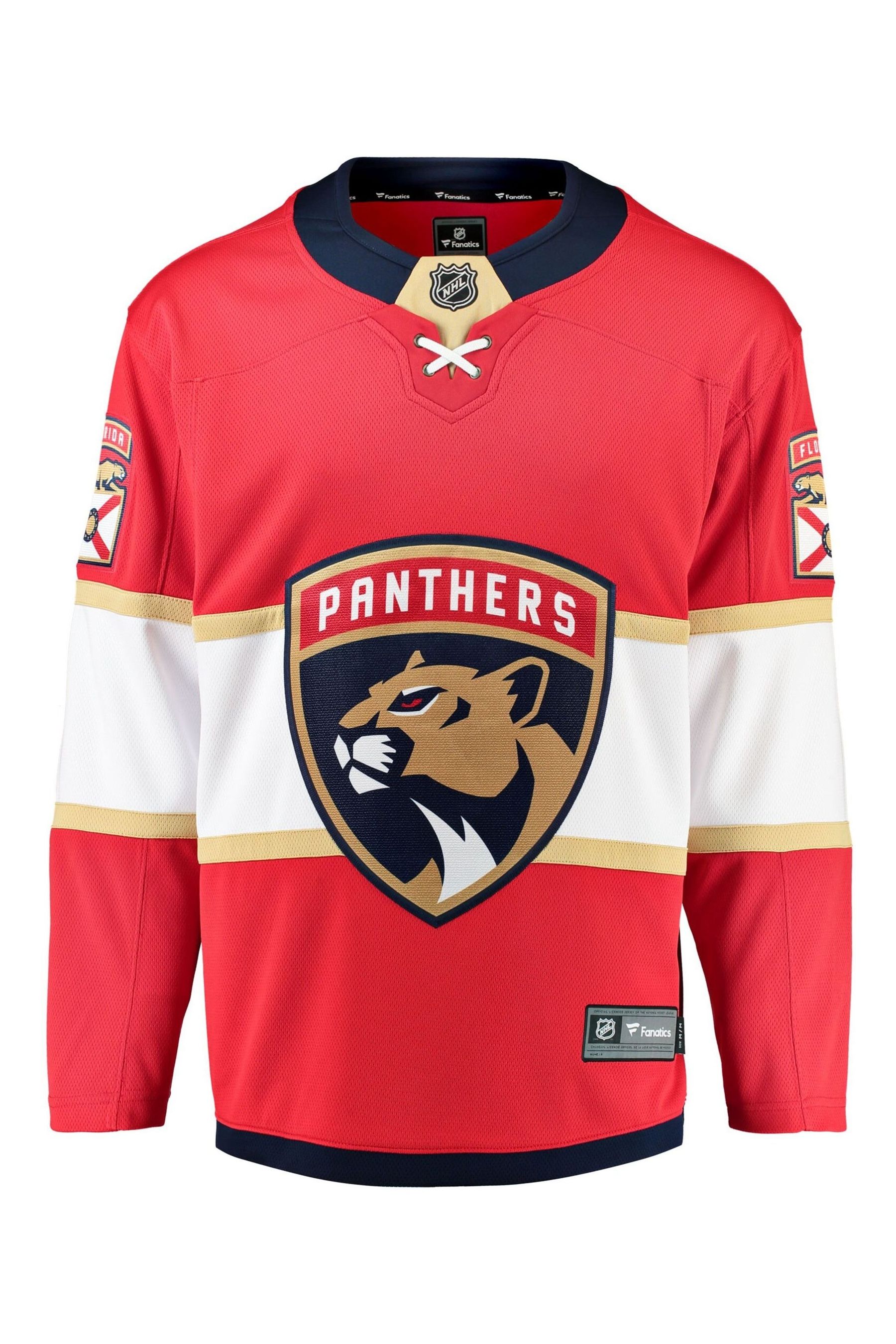Buy Fanatics Red Florida Panthers Branded Home Breakaway Jersey