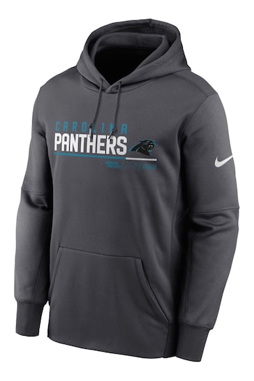 Nike Blue NFL Fanatics Carolina Panthers Thermal Pullover Hoodie