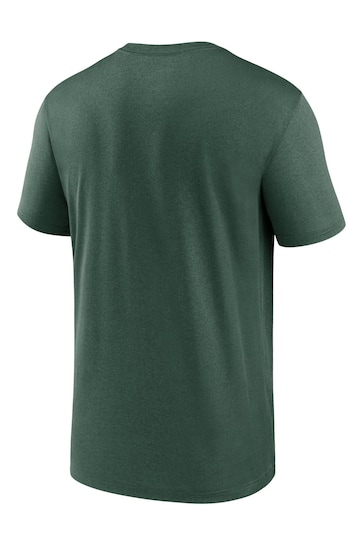 Nike Green NFL Fanatics Green Bay Packers Legend Goal Post T-Shirt