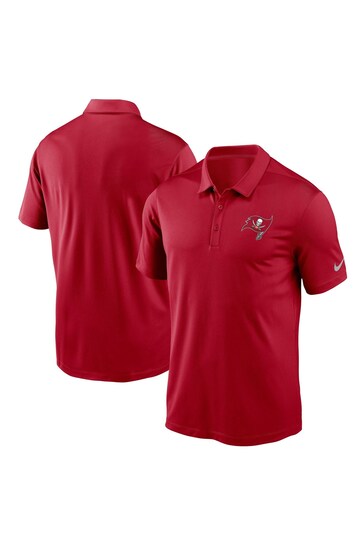 Nike Red NFL Fanatics Tampa Bay Buccaneers Franchise Polo Shirt