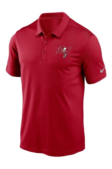 Nike Red NFL Fanatics Tampa Bay Buccaneers Franchise Polo Shirt