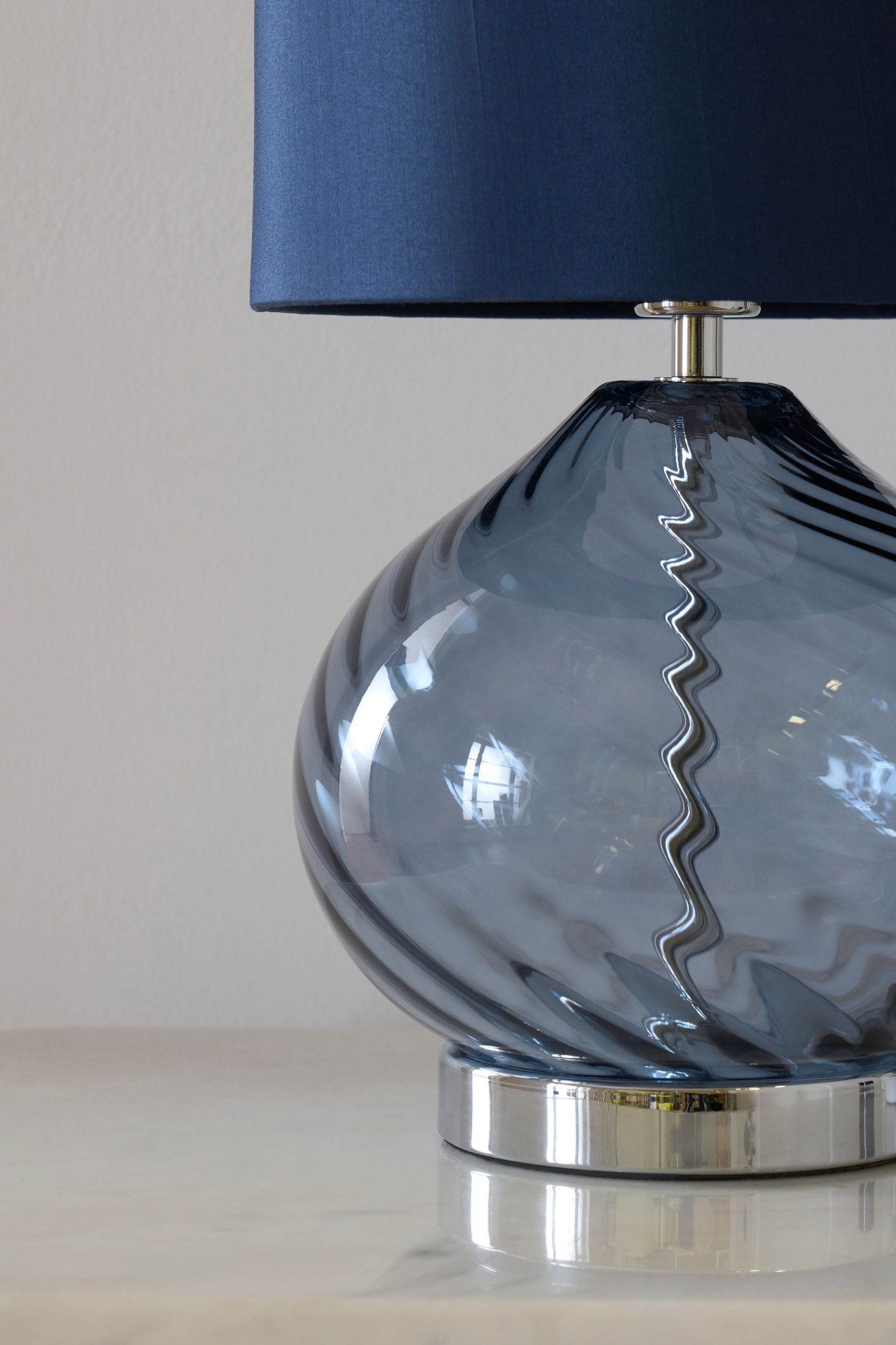 Next shop blue lamp