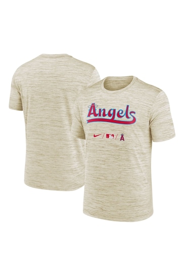 Nike Yellow Fanatics Los Angeles Angels of Anaheim Nike City Connect Legend Practice Velocity T-Shirt