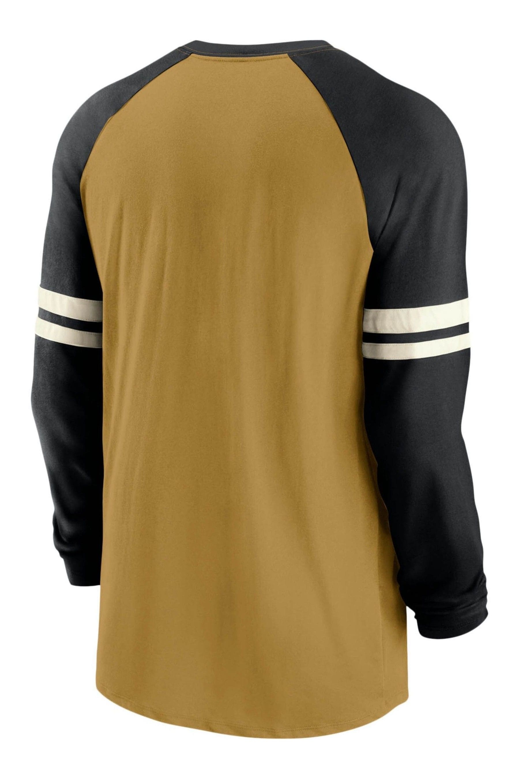 Buy Nike Yellow NFL Fanatics New Orleans Saints Dri Fit Cotton