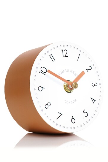 Thomas Kent Clocks Orange Tumbler Sienna Mantel Clock