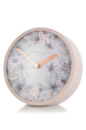 Thomas Kent Clocks Pink Mini Crofter Mantel Clock