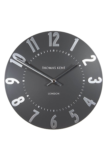 Thomas Kent Clocks Grey Mulberry Small Wall Clock
