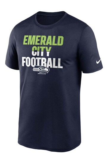 Fanatics NFL Blue Seattle Seahawks Local Phase Legend T-Shirt