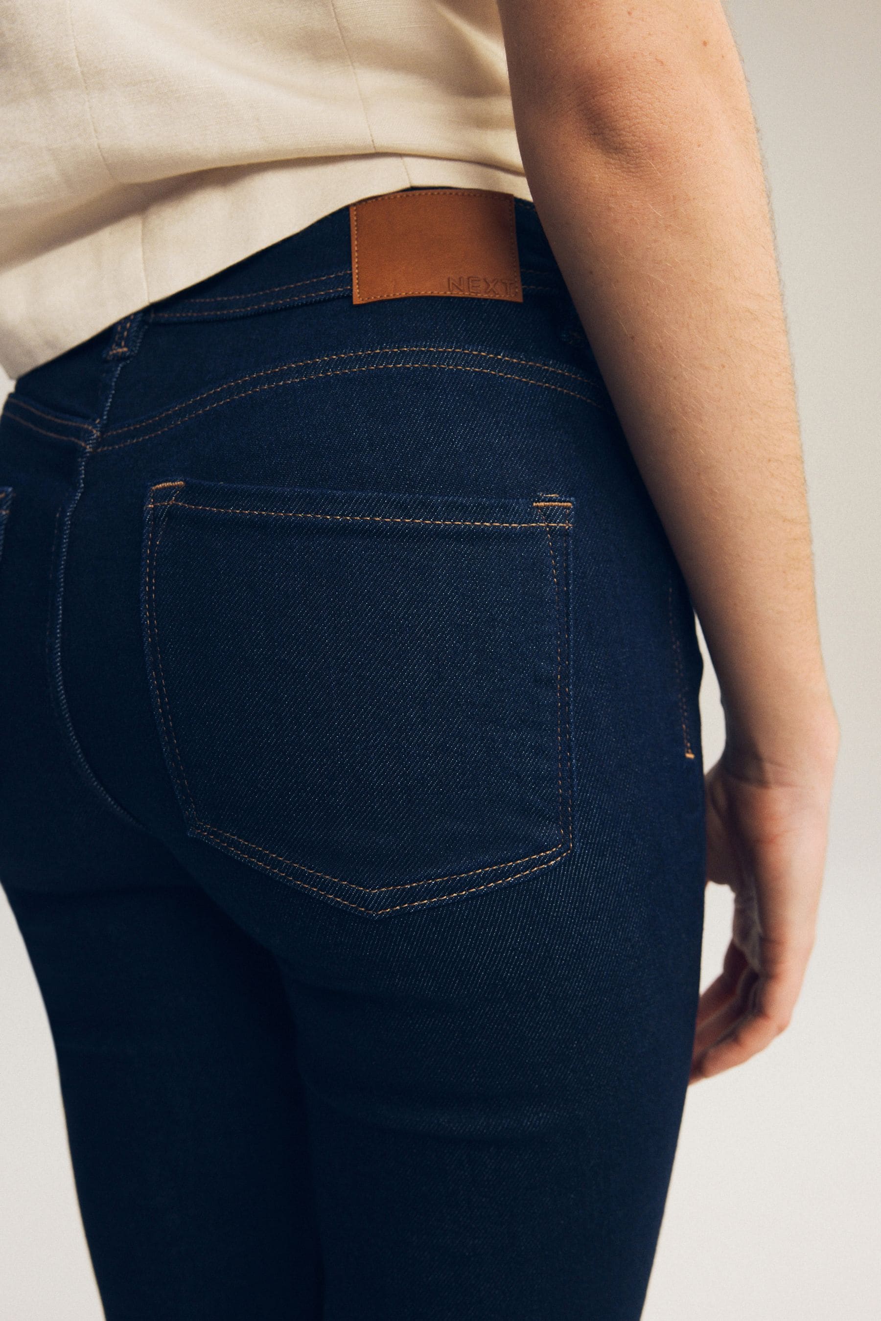 Next dark blue skinny jeans 2025