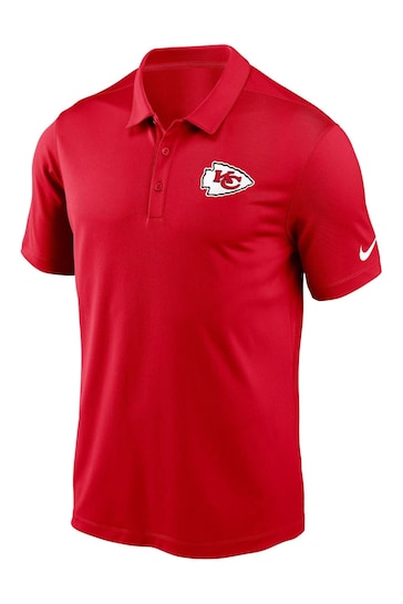 Nike Red NFL Fanatics Kansas City Chiefs Franchise Polo
