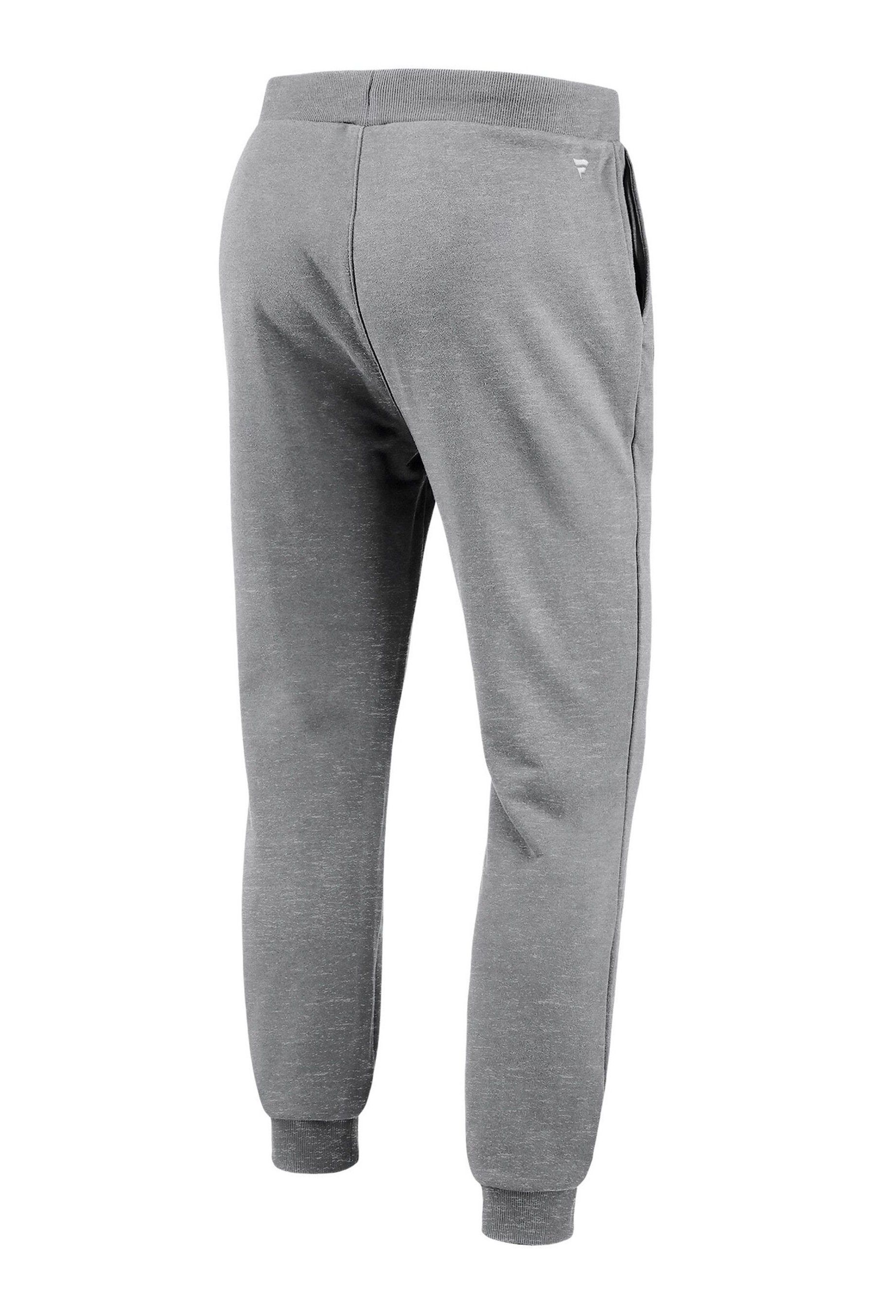 Branded grey sales joggers