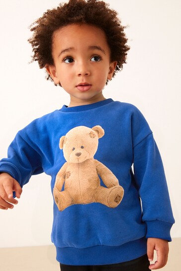 Blue Bear Character Sweatshirt and Joggers Set (3mths-7yrs)