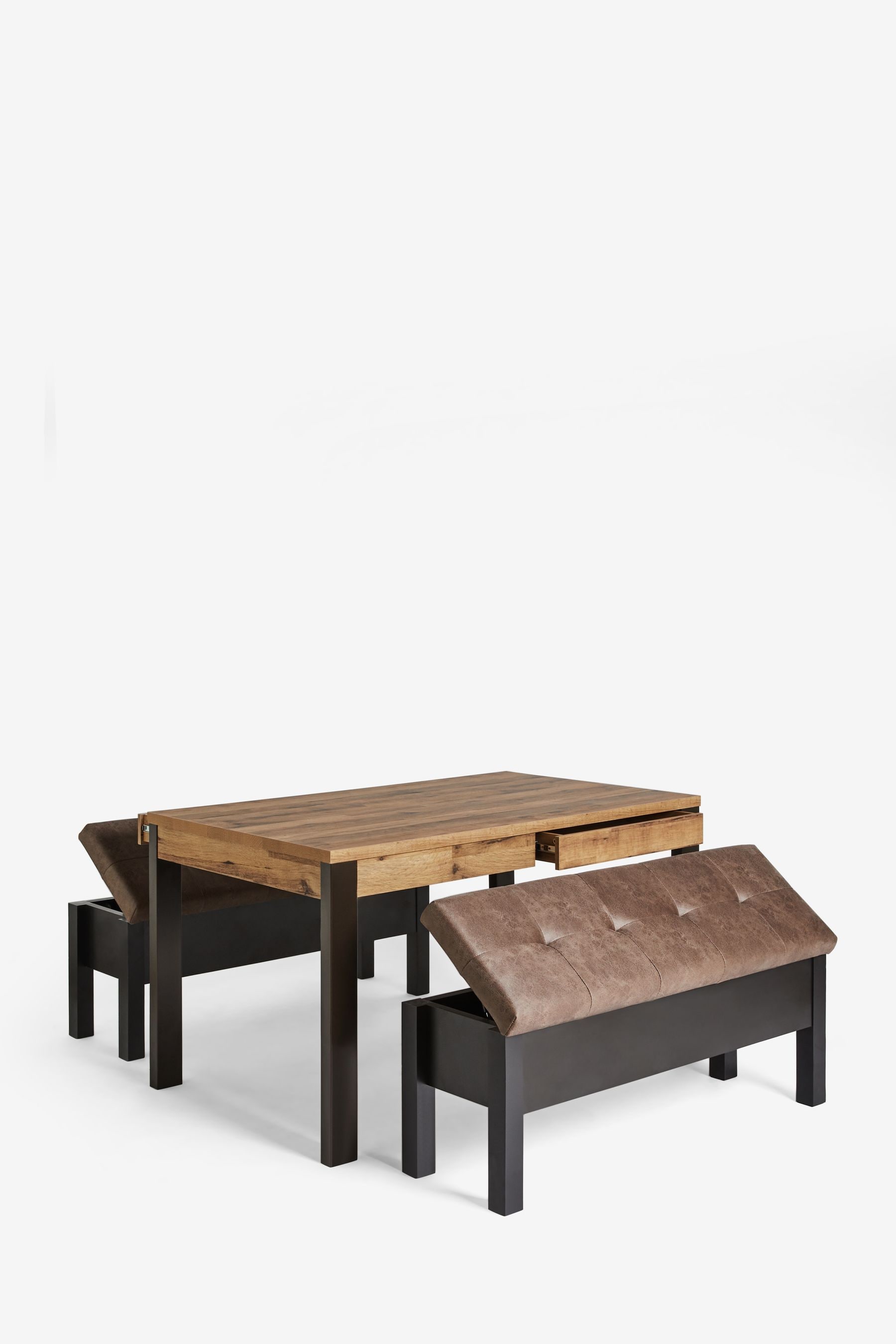Next theo outlet dark bench set