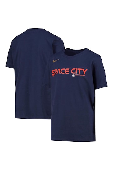 Nike jordan Blue Fanatics Houston Astros Nike jordan City Connect T-Shirt