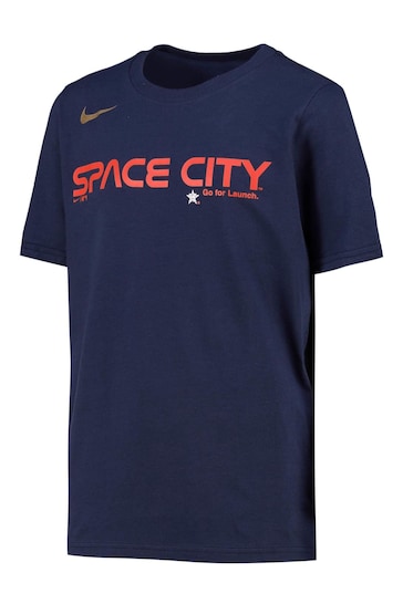 Nike jordan Blue Fanatics Houston Astros Nike jordan City Connect T-Shirt