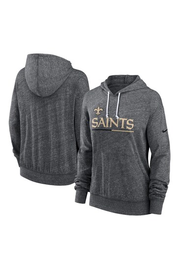 New Orleans Saints Gym Vintage Hoodie - Womens