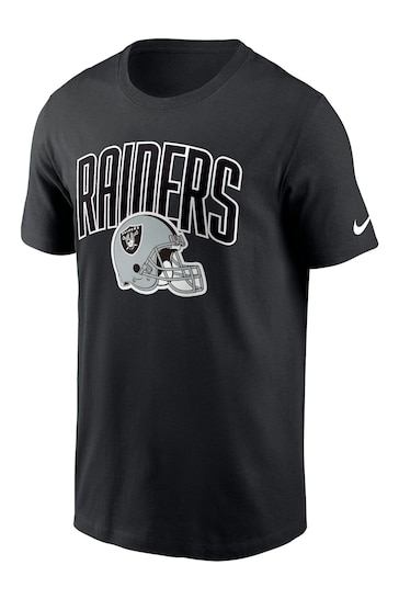 Nike Black NFL Fanatics Las Vegas Raiders Essential Team Athletic T-Shirt