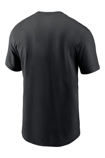 Nike Black NFL Fanatics Las Vegas Raiders Essential Team Athletic T-Shirt