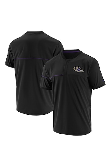 NFL Fanatics Baltimore Ravens Branded Prime Polo T-Shirt
