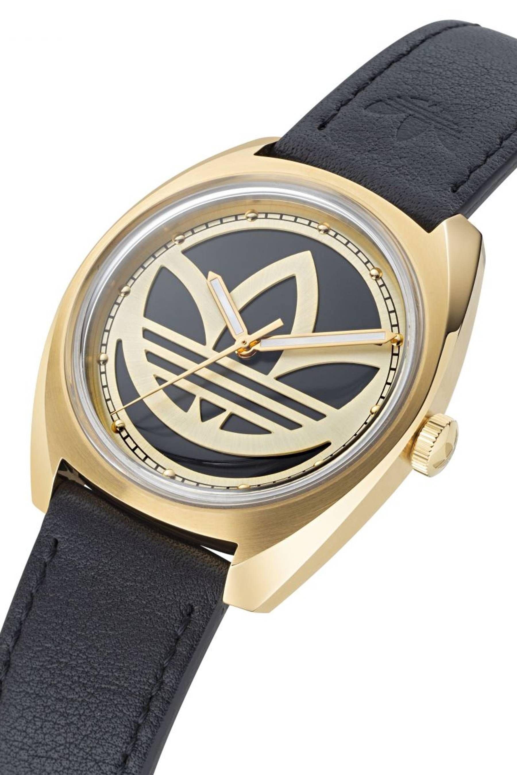 Black and outlet gold adidas watch