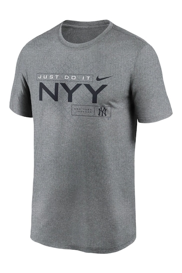 Nike women Grey Fanatics New York Yankees Nike women JDI Legend T-Shirt