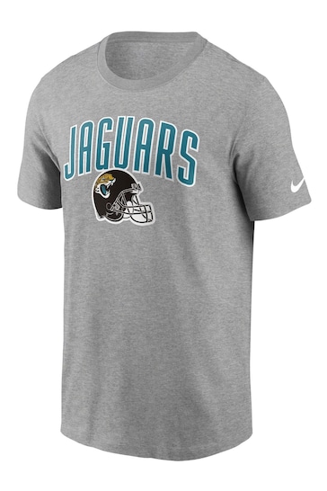 Nike Grey NFL Fanatics Jacksonville Jaguars Essential Team Athletic T-Shirt