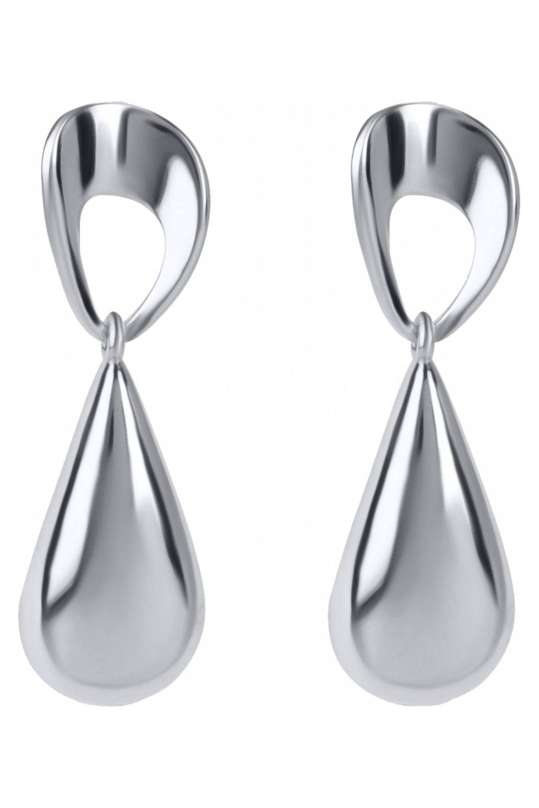 Buy Jasper Conran London Ladies Silver Tone Jewellery Pear Drop