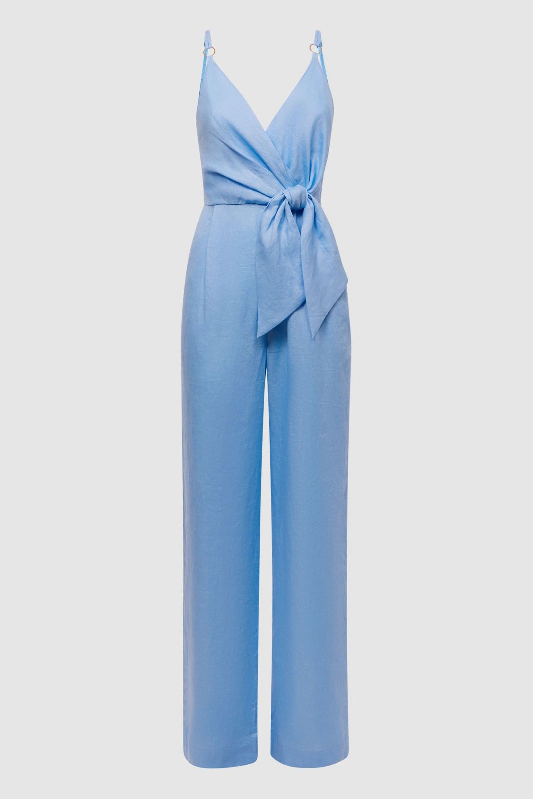Baby blue sales jumpsuit womens